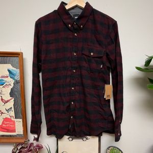 Vans Eckleson flannel. M. NWT